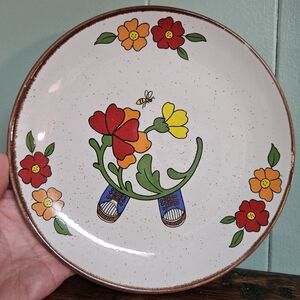 Vintage Childrens Farmer Boy Interpur - Plate Only